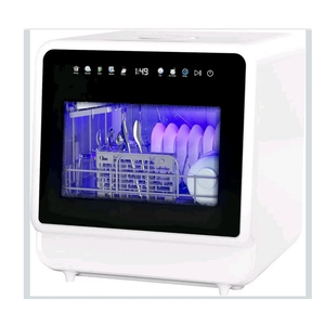 Lavavajillas Portátil de Sobremesa con Pantalla a Color y 5 Configuraciones de Platos - Product Image 1