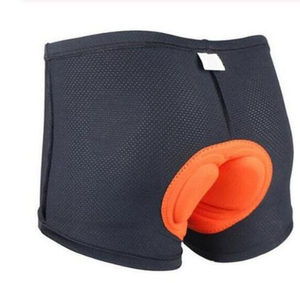 Short de cyclisme orange pour homme IMPROVEMENTS SPORTS avec rembourrage, séchage rapide, pour VTT, vêtements de sport pour adultes - Product Image 6