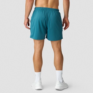 Pantalones Cortos Deportivos Retro Lisos al por Mayor, Pantalones Cortos de Baloncesto de Color Sólido Transpirables para Entrenamiento al Aire Libre para Hombre, Hechos en Bangladés - Product Image 2