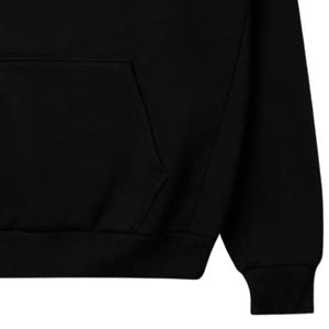 <b>Mens</b> Black <b>Pullover</b> Fleece Hoodie Casual Long Sleeve Athletic Gymwear Streetwear Winter Wear Fashion Apparel Hoodie - Product Image 5