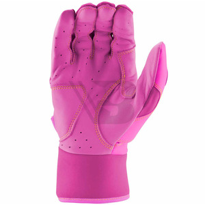 Gants de baseball en cuir de qualité supérieure OEM ODM avec fermeture auto-agrippante, écologiques, pour hommes et femmes, pour le softball - Product Image 2