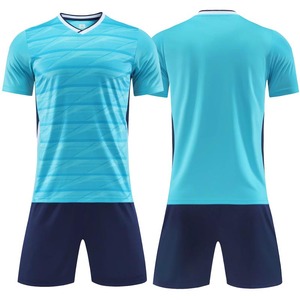 Ensemble de vêtements de football personnalisés, uniformes, nouveau design, maillot de football pour hommes, maillot de football en polyester à séchage rapide, pas cher - Product Image 5