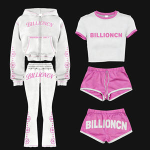 2026 European and American Retro Hooded Casual Waist-Cinching Slimming Letter Print <b>Set</b> for Fashion-Forward Women - Product Image 1