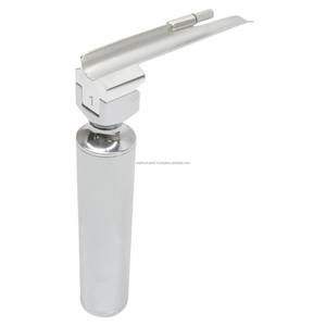 ชุดเครื่องมือตรวจกล่องเสียงสัตว์เลี้ยง Medivolve MI-600103 สีเงิน พร้อมไฟ LED Miller Laryngoscope แบบ 4 ใบมีดตรง ได้รับการรับรองมาตรฐาน CE อุปกรณ์วินิจฉัยสัตว์ที่ทนทาน - Product Image 5