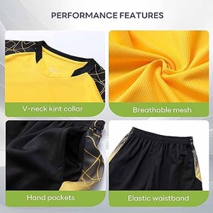 Diseño de Uniforme de Fútbol Personalizado para Hombre y Mujer, Ligero, de Secado Rápido, Ropa Deportiva de Entrenamiento al por Mayor, Cargado por Dress Sports - Product Image 5