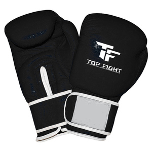 ถุงมือชกมวยหนังแท้คุณภาพสูง แบบติดเวลโคร สำหรับฝึกซ้อม ทำจากหนังวัวแท้ หลายชั้น รับผลิตแบบ OEM, ODM - Product Image 3