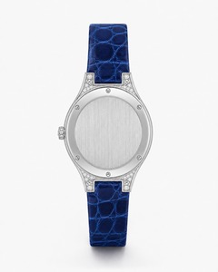 Luxury unisex Diamond Watch Stainless Steel Case <b>Red</b> Dial Roman Numeral Analog Quartz Movement Sapphire Crystal 44mm - Product Image 6