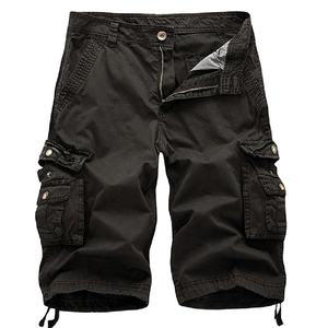 Shorts Cargo Décontractés pour Hommes de Haute Qualité OEM, Taille Moyenne, Vêtements de Travail, Motif Uni, Pantalons de Sport Jogger – Vente en Gros - Product Image 4