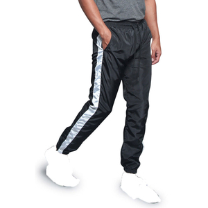 Custom Sweat Trousers Nylon Oversized Sweatpants Baggy Wide Leg Swaet Jogger Track Trackpants <b>Flared</b> Pants for Men - Product Image 2