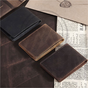Cartera de cuero vintage para hombre en cuero puro a precios económicos - Product Image 4