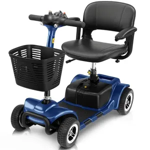 Nuevo Asiento Trasero Eléctrico Reforzado con Rueda de Confort y Cesta para Scooter - Product Image 1