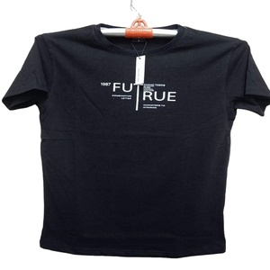 เสื้อยืดผ้าฝ้าย100% สำหรับผู้ชาย,เสื้อยืดลำลองสีขาวแบบสวมศีรษะเสื้อลายนูน - Product Image 4