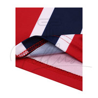 Camiseta de Fútbol de Alta Calidad, Impresa, Transpirable, Ligera, 100% Poliéster Sublimado, Ropa Deportiva al por Mayor, Logotipo Personalizado, Manga Corta