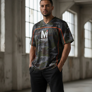 Ventes en gros d'uniformes de football américain, logo personnalisé, impression par sublimation, maillots de gridiron, vêtements de sport professionnels durables pour équipes - Product Image 6