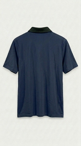 Logo personnalisé, polyester tricoté solide pour chemise homme, manches longues, respirant, séchage rapide, uniforme de travail décontracté, OEM, vente en gros, usine - Product Image 3