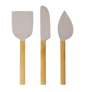 Ensemble de couteaux à fromage en métal de qualité supérieure, ensemble élégant de couteaux à fromage pour buffet, ensemble de couteaux à fromage pour la table - Product Image 6