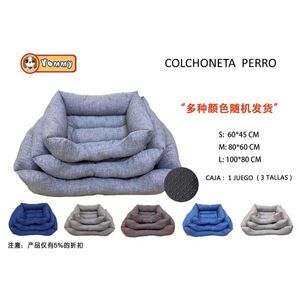 Yommy <b>Dog</b> <b>Bed</b> Set 60x45 80x60 100x80 Cm <b>Soft</b> Pet <b>Bed</b> Multi Size For <b>Dogs</b> - Product Image 1