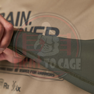 Mangas de compresión para brazos de color verde, fabricadas en Pakistán, para seguridad deportiva, soporte de codo, precio mayorista, buen proveedor - Product Image 4