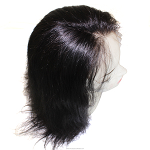 Vente en gros de cheveux vierges HD 6x6 pour perruque, transparents pour dentelle, noués à la main, 100% cheveux humains naturels du Vietnam - Product Image 1