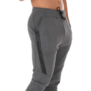 Casual Style Sweatpants <b>Trouser</b> Sweatpants Men Joggers Sportswear Casual Track Pants Male Sweatpants With <b>Side</b> <b>Zip</b> - Product Image 2