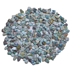 อัญมณีสีเทอร์ควอยส์หยาบหยาบ3มม.-8มม. ธรรมชาติที่น่าทึ่งสำหรับการทำเครื่องประดับที่สร้างสรรค์ - Product Image 1