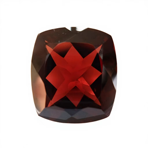 Suelto 100% granate natural facetado cojín corte color rojo excelente calidad preciosa piedra preciosa precio por quilate venta al por mayor - Product Image 1