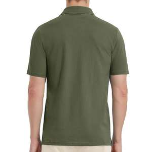 เสื้อโปโลแขนยาวบล็อกสีสำหรับผู้ชาย ดีไซน์ลายทางแนวนอน ลำลอง ทรงเข้ารูป ผ้าฝ้ายผสม เสื้อแฟชั่นสำหรับผู้ชาย มีสไตล์ - Product Image 3