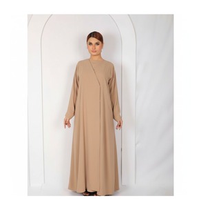 Resha Abaya UAE 2025, Abaya Tradicional Premium Ligera y Transpirable para Mujer, Diseño de Diseñador, Venta al Por Mayor OEM - Product Image 3