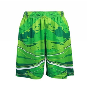 Shorts mi-longs élastiques pour hommes en tissu toile sublimée 100 % polyester, écologiques, séchage rapide, imperméables et anti-UV – Collection été 2026 - Product Image 1