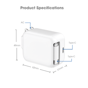 Best Selling 30W PD Type-C Wall Charger for Fast <b>Charging</b> Power <b>Adapter</b> White <b>Charging</b> Block Mobile Phone - Product Image 4