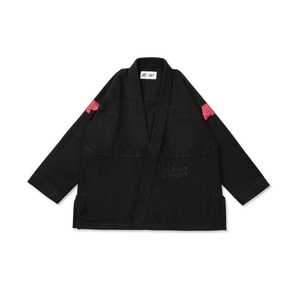 ชุดยูโด Albino Preto A&P X Professional BJJ Gi-450GSM ผ้าฝ้ายทอแบบ Pearl Weave ระบายอากาศได้ดี ทนทาน น้ำหนักเบา แห้งเร็ว ไม่หดตัว ด้านหน้า - Product Image 1