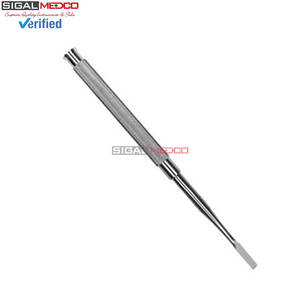 Ciseau à os Gardner 4 mm en acier inoxydable, instrument chirurgical orthopédique réutilisable, outil médical avec logo personnalisé - Product Image 2