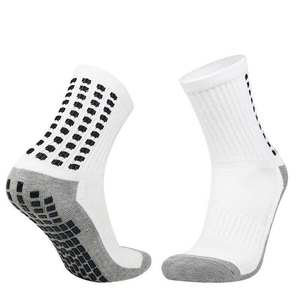 High Quality Silicone <b>Grip</b> Anti Slip Sports <b>Socks</b> Football Basketball Athletic <b>Socks</b> For Men Women Breathable Performance <b>Grip</b> - Product Image 4