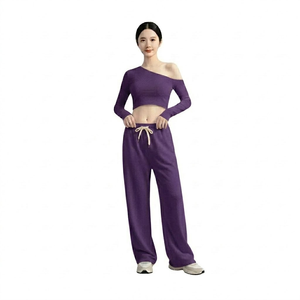 Pantalon large décontracté pour femme, coupe ample, prix d'usine, confort optimal, élégant, pour le quotidien - Product Image 3