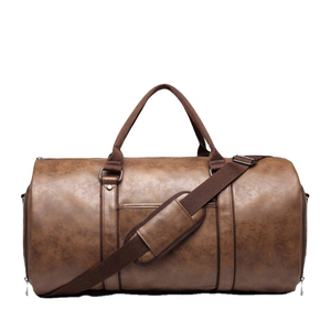 100% Cow Genuine Leather Luxury Style Portable Duffle Gym <b>Bags</b> Fitness Training Sport Durable Zipper Closure Leathers Gym <b>Bag</b> - Product Image 3