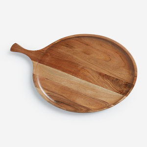 2025Hot Selling 14 "planche à découper en bois, planche à découper en bois avec poignée planche à découper à faible quantité minimale de commande avec logo et design personnalisés - Product Image 3