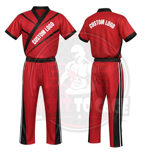 Uniforme de kickboxing freestyle de qualité supérieure avec coutures renforcées, anti-rétrécissement, uniforme d'arts martiaux freestyle, best-seller - Product Image 5