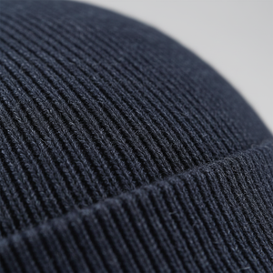 Unisex Solid Color Acrylic Beanie Ribbed Knit Winter Hat Casual <b>Style</b> 56-58CM <b>Head</b> Circumference Adult Size - Product Image 4