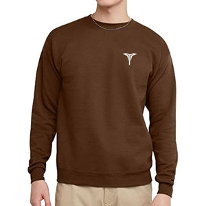 Meilleures ventes : Sweat-shirts d'hiver pour hommes 100 % coton, style streetwear, logo personnalisé, marque privée, coupe confortable et régulière - Product Image 1