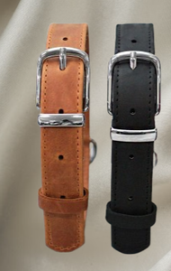 Personalized Genuine Leather Dog <b>Collar</b> Custom Adjustable Handmade Pet <b>Collar</b> for Small Medium Large Dogs - Product Image 3
