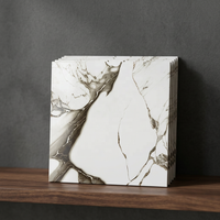 Carreaux de sol en granit poli 40x40 50x50 60x60 pour salon, carreaux de céramique en porcelaine Nano Ivoire, carreaux de céramique pour parking extérieur