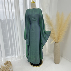Ensemble de vêtements de prière pour femmes musulmanes, robe hijab simple et élégante pour le Ramadan, abaya longue, khimar, robe arabe, vêtements islamiques - Product Image 3