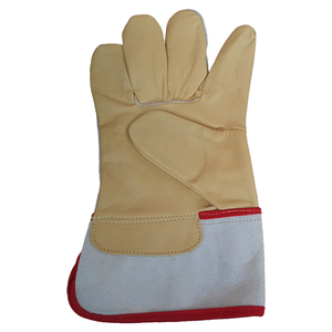 Hot Sale Cowhide Leather Eco-Friendly Thermal <b>Touchscreen</b> Needle Detection Four Seasons Outdoor Plain Work <b>Gloves</b> Heavy Duty - Product Image 4