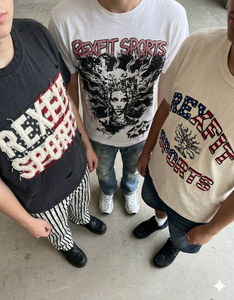 T-shirts Streetwear Vintage à Épaules Tombantes, Broderie Effet Vieilli, Délavés au Soleil, 100% Coton, Grammage Lourd 240 GSM, Vente en Gros - Product Image 3