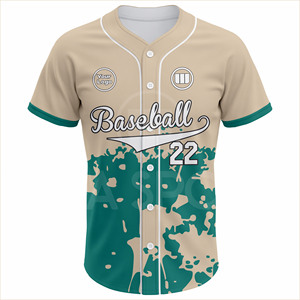 ชุดยูนิฟอร์มเบสบอลผ้าโพลีเอสเตอร์ 100% แบบกำหนดเอง ระบายอากาศได้ดี ซับเหงื่อ สำหรับทีม  ฤดูร้อน รับผลิตจำนวนมากจากโรงงาน - Product Image 2