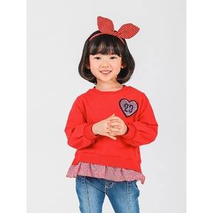 Camiseta de Algodón Premium Coreana OZKIZ para Niñas de 2 a 6 Años, Moda Infantil al por Mayor para Primavera/Otoño 2022 - Product Image 1