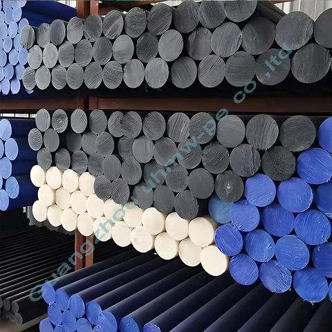Factory Direct Sale Extrusion PA6 Rod 15mm-200mm Thickness Round High Wear Resistant Nylon Bar with Cutting Service