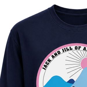 เสื้อสเวตเชิ้ตคอกลมปักลายตราสัญลักษณ์ Navy Blue Jack & Jill แขนยาว ผ้าฟลีซ มีแถบริบที่ปลายแขนและชายเสื้อ - Product Image 2