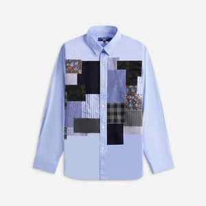 Camisa de Franela Unisex con Cuello de Pana, Manga Larga, a Cuadros, Informal, Cálida, para Exteriores, a la Moda - Product Image 2