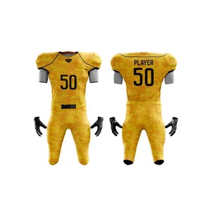 Top Selling Adult Size American Football Uniform <b>Sets</b> 100% Polyester Lightweight Moisture-Wicking Breathable Hot Selling Latest - Product Image 1